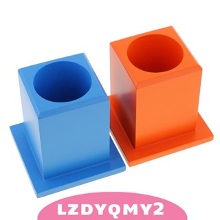 [Lzdyqmy2] Montessori ที่ใส่ดินสอไม้ 11 สี ของเล่นเสริมการเรียนรู้เด็ก