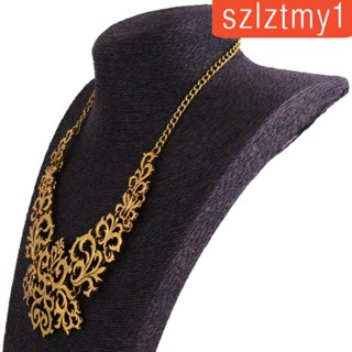 [szlztmy1] สร้อยคอโชคเกอร์ จี้ลวดลาย เครื่องประดับแฟชั่น