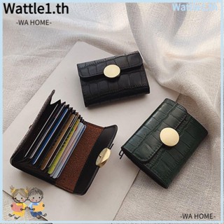 Wttle กระเป๋าคลัทช์ ใบสั้น ขนาดเล็ก หรูหรา สําหรับใส่บัตร