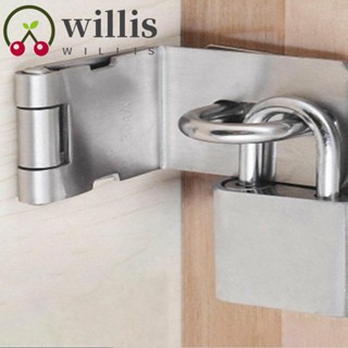 Willis Hasp อุปกรณ์ล็อคประตู กันขโมย 90 องศา ทนทาน สําหรับโรงแรม ตู้เสื้อผ้า