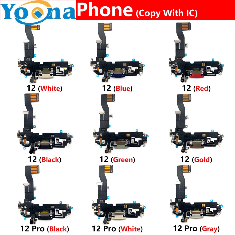USB Charger Power Port Dock Connector Plug ชาร์จ Flex Cable สําหรับ IPhone 12 Pro