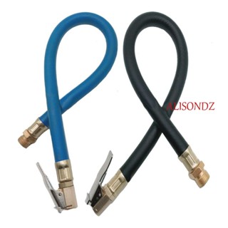 Alisondz ท่อเติมลมยางรถยนต์ 1 ชิ้น ยางรถยนต์ ทองแดง ล็อคออโต…