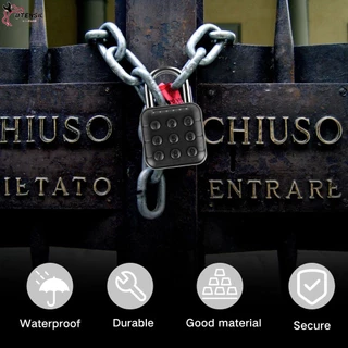 กุญแจล็อครหัสผ่านดิจิทัล 6 หลัก เพื่อความปลอดภัย Digital Padlock