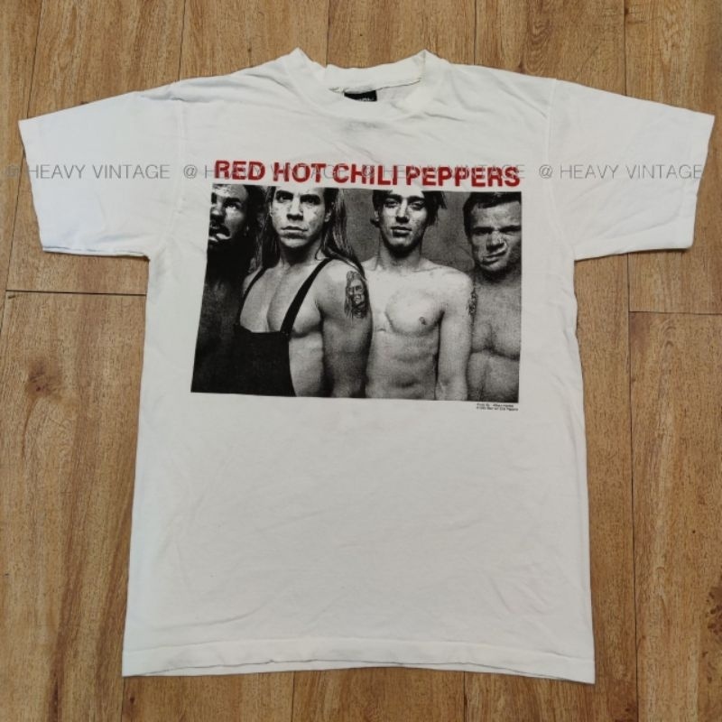 มีหลายสี RED HOT CHILI PEPPERS @1990 เสื้อวง เสื้อทัวร์