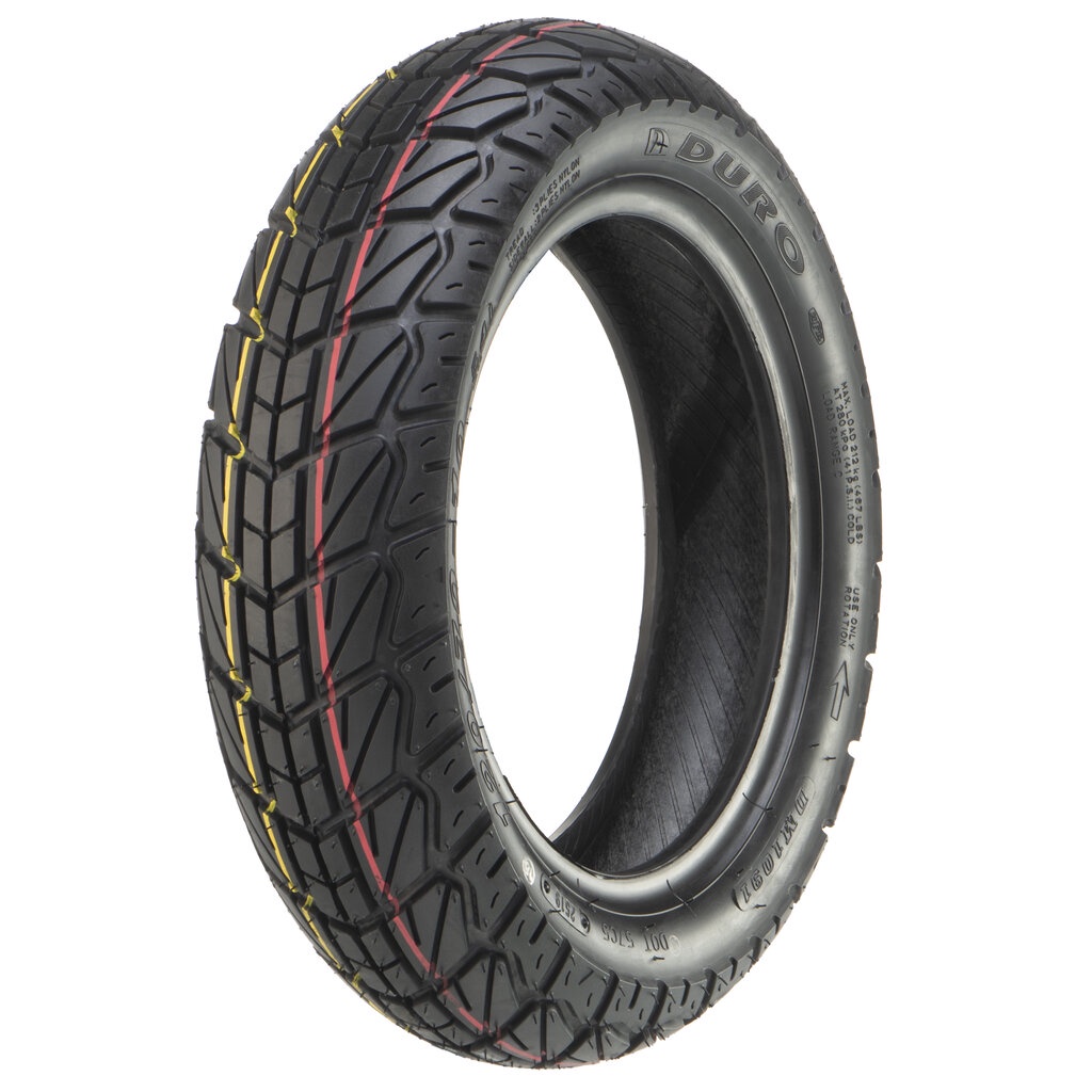 ยางนอก 120/70-10 DURO DM1091 TL (ยางเรเดียล), ยางนอก VESPA LX 125, LX 150, GTS SUPER ล้อหลัง