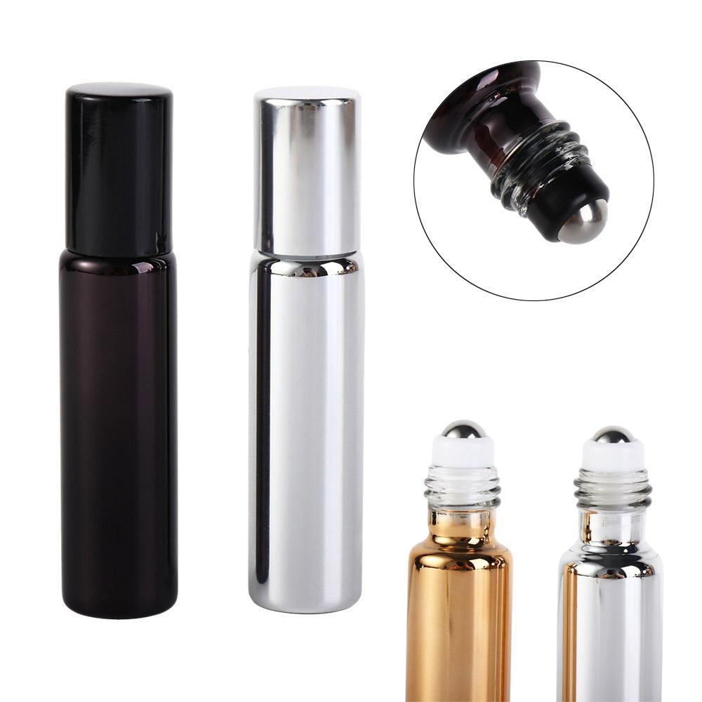 Wellnessspot ขวดรีฟิล Mini Travel Roller Ball Massager Eye Cream สแตนเลสคอนเทนเนอร์เครื่องสําอาง