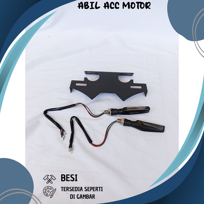 REAR FALCON R25 MT 25 NUMBER PLATE BRACKET RUNNING LIGHT