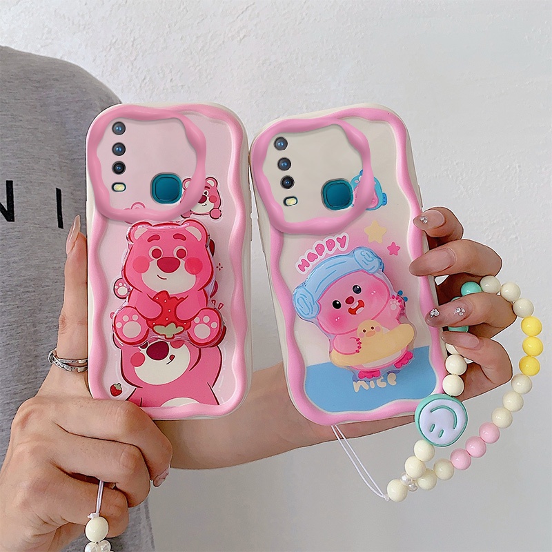 เคส vivo y11/y12 /y15 /y17/ u10 เคสโทรศัพท์มือถือ กันกระแทก ลายการ์ตูนครีม 3D น่ารัก แฟชั่น สําหรับ vivo y11/y12 /y15 /y17/ u10