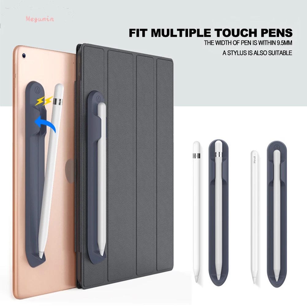 เคสปากกา ตัวเก็บประจุ ปากกาซิลิโคน ที่ใส่ปากกา แม่เหล็ก สําหรับ iPad 10 Apple Pencil 1 2