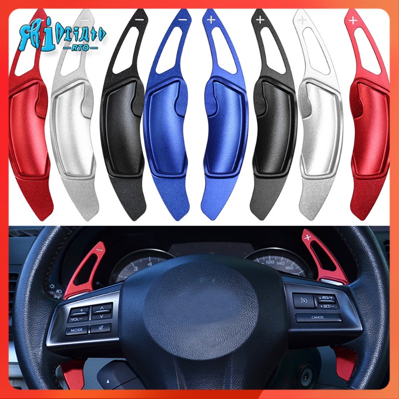 Rto ตัวขยายเกียร์พวงมาลัย อะลูมิเนียม อุปกรณ์เสริม สําหรับ Subaru Legacy WRX STI Forester impreza XV Outback 2 ชิ้น