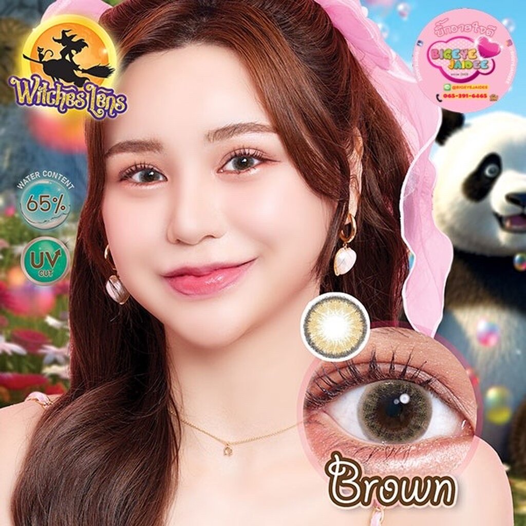 WitchesLens Pony Eff.17 Brown กลาง