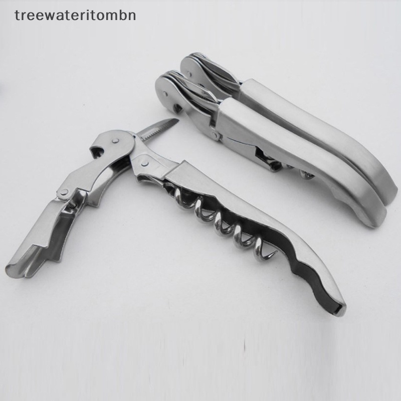 Tt สแตนเลสสตีล Cork Screw ที่เปิดไวน์เครื่องมือบาร์ห้องครัว mbn