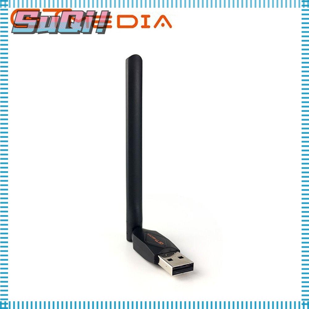 Suqi กล่องรับสัญญาณเสาอากาศทีวี Wifi 2.4GHz USB สําหรับ GTMEDIA