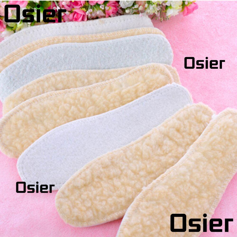 Osier1 แผ่นรองพื้นรองเท้าบูท แบบนิ่ม ให้ความอบอุ่น 1 คู่