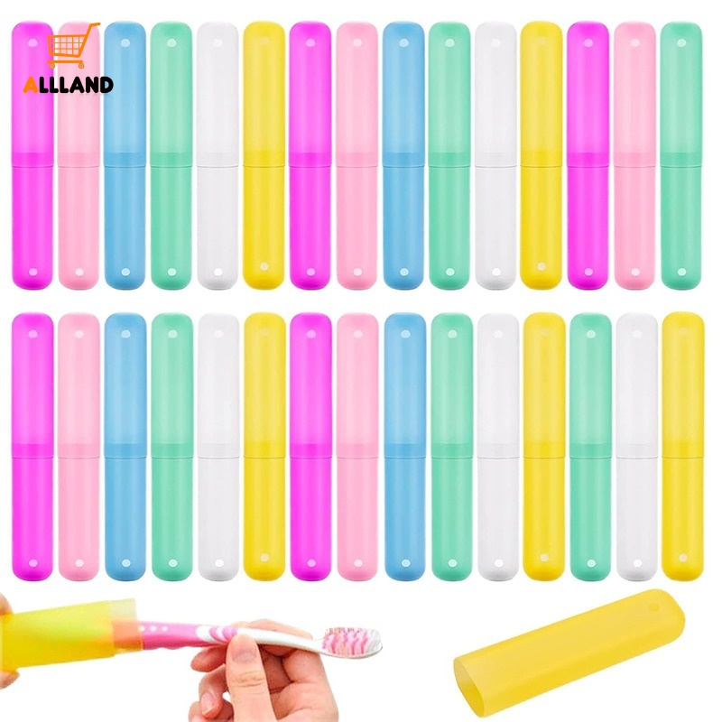 การ์ตูนน่ารัก หมี แปรงสีฟัน หลอด / หรูหรา แปรงสีฟัน บรอนซ์ เคสป้องกัน / กลางแจ้ง เดินทาง ตั้งแคมป์ กล่องเก็บของ
