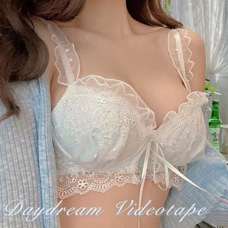 ชุดชั้นในเซ็กซี่ ผ้าตาข่าย แต่งลูกไม้ ขนาดเล็ก สไตล์ญี่ปุ่น สําหรับเด็กผู้หญิง
