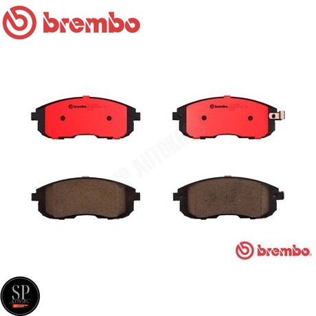 BREMBO ผ้าดิสเบรคหน้า JUKE F15 (1.5 1.6), CUBE Z12 ปี09->, SYLPHY (1.6 1.8), PULSAR '13-ON  P23 126B