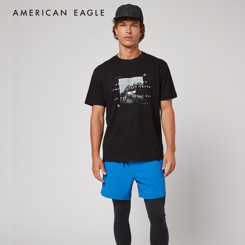 เมย์ a American Eagle 24/7 Good Vibes Graphic -Shir  ผู้ชาย กราฟฟิค (NMS 017-3113-043)