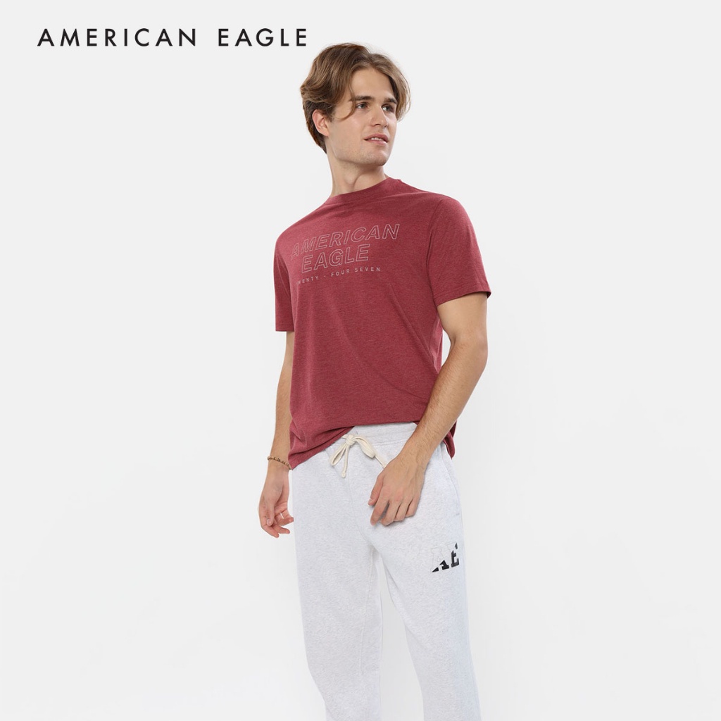 เมย์ a American Eagle 24/7 Good Vibes Graphic -Shir  ผู้ชาย กราฟฟิค (NMS 017-3113-688)