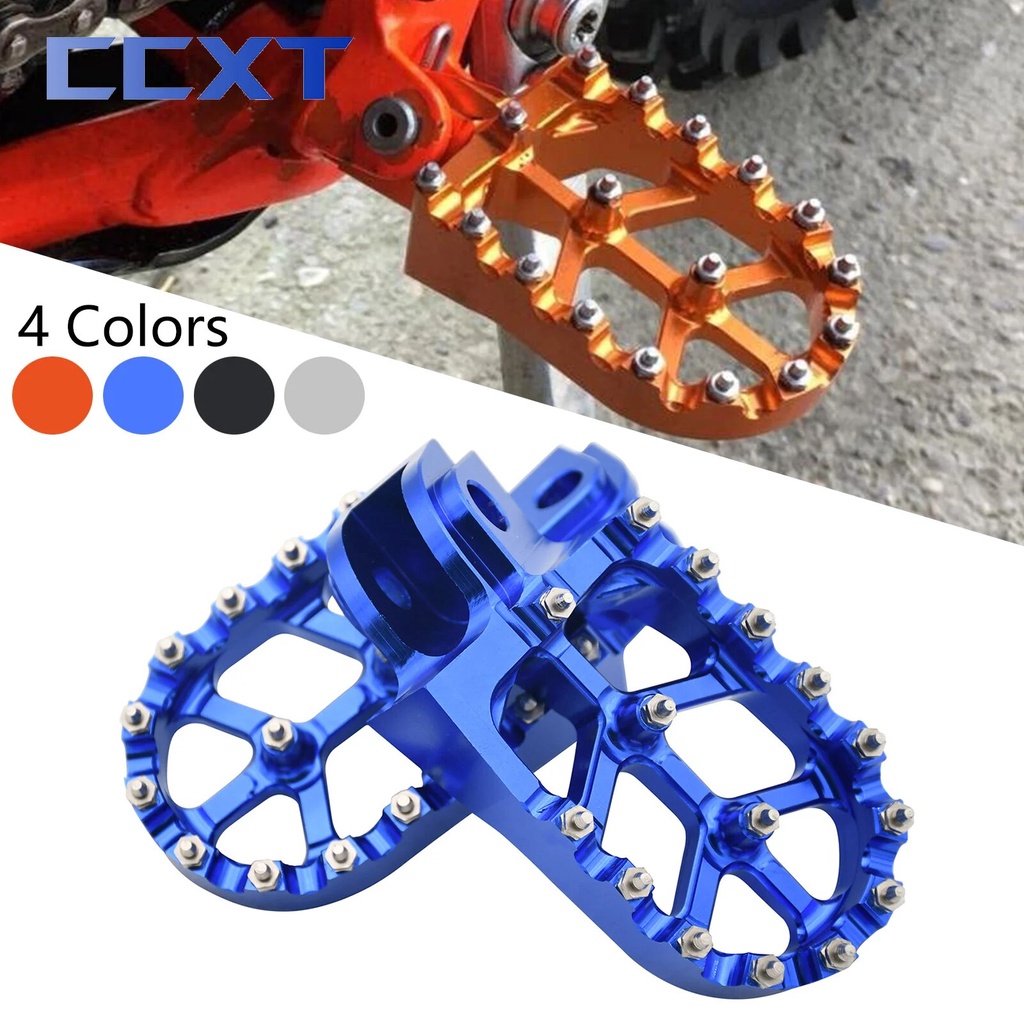 Motorcycle CNC Foot Pegs Foot Rests For Husqvarna TC65 TC85 TC125 FC250-450 TC250 TE FE 150-501 701 