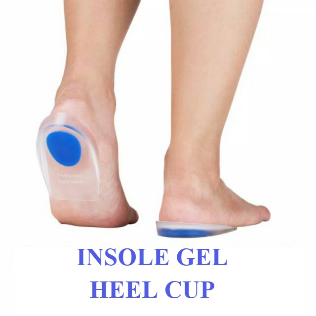 Comfort Heel Cup Cushion – พื้นรองเท้าเจลซิลิโคน