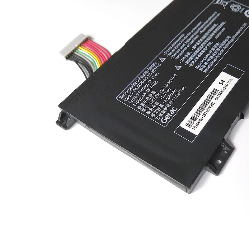 แบตเตอรี่แล็ปท็อป GK5CN-00-13-3S1P-0  CLEVO GK5CN-11-16-3S1P-0 GK5CN-03-13-3S1P-0 Z7M-KP5Z Z7M-CT5GA