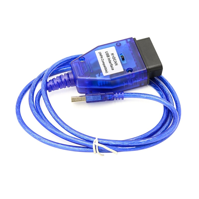 R * IN-PA E แชสซีสายวินิจฉัย OBDII KDCAN FT232RL พร้อมสวิตช์ใหม่ USB สําหรับ FT232Chip OBD2 เครื่องส