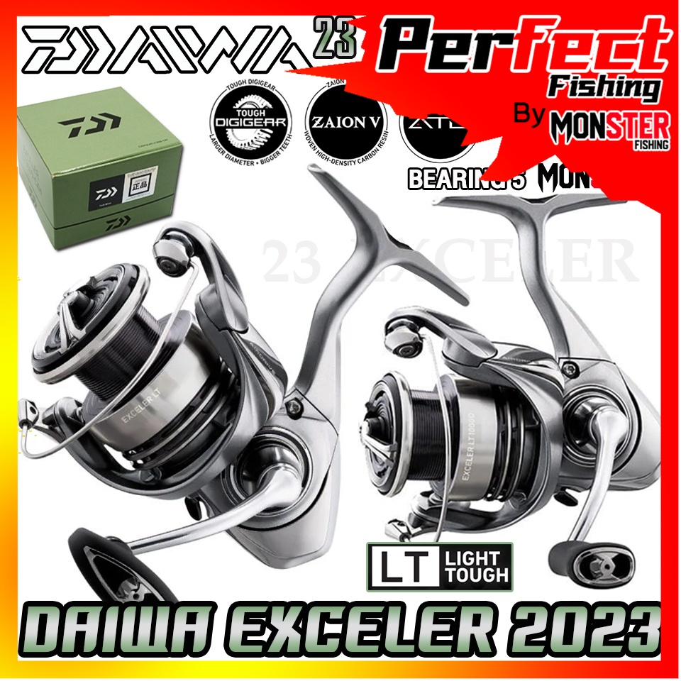 รอกตกปลา รอกสปินนิ่ง DAIWA EXCELER SERIES NEW 2023 (มีให้เลือกหลายเบอร์)