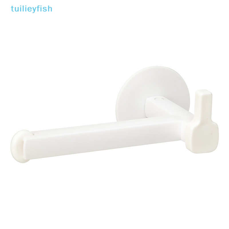 【tuilieyfish】ชั้นวางของ แบบติดผนัง ไม่ต้องเจาะ สีขาว สําหรับห้องน้ํา เครื่องประดับผม เชือกคาดศีรษะ【IH】