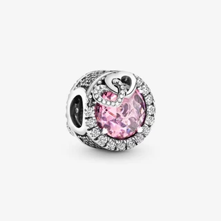 Genealogical Tree Embbellishments Rose Bracelete Charm ลูกปัดจี้ Dangle DIY เครื่องประดับชุบ S925 เงิน