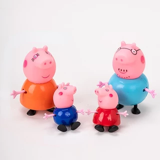ชุดตุ๊กตา Peppa Pig George ของเล่นสําหรับเด็ก
