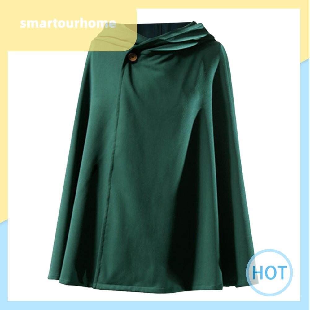 [smartourhome.th] เสื้อคลุมคอสเพลย์ มีฮู้ด ลายการ์ตูนอนิเมะ Legion Uniform สีเขียว สีดํา สําหรับทุกเพศ
