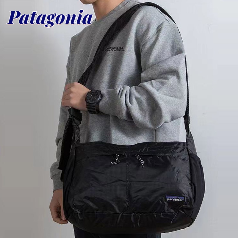 Original Patagonia กระเป๋าสะพายข้างผู้ชายความจุขนาดใหญ่กระเป๋าสะพายผู้หญิงกันน้ํา