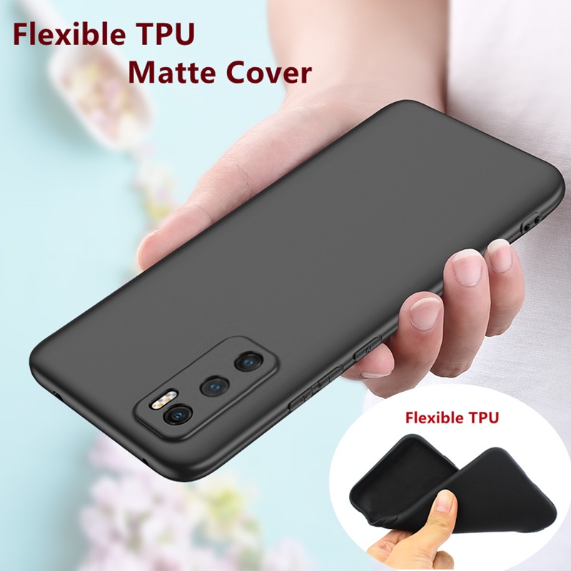 สําหรับ Vivo V20 SE V2022 V2023 Slim Soft Micro-frosted Matte เคสซิลิโคนป้องกันลายนิ้วมือฝาครอบโทรศัพท์