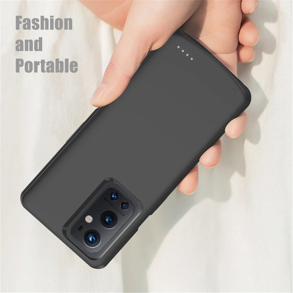 Power Case For OnePlus 9 8 7 Pro 8T  battery charger cases For OnePlus 9R 9RT  Power bank case with back battery