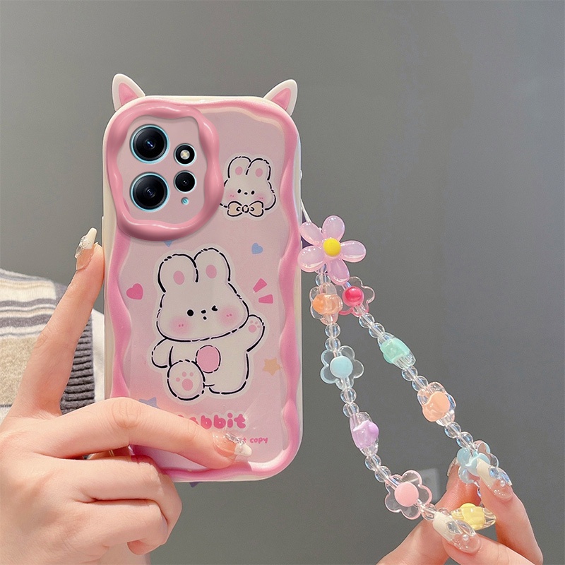 เคส redmi note 12 เคสโทรศัพท์มือถือ tpu ลายหูน่ารัก สําหรับ redmi note 12 - รูปที่ 4