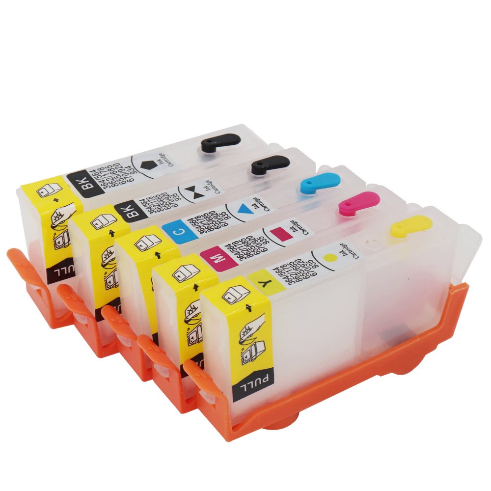For HP 178 Refillable Ink Cartridges for HP Photosmart AIO/7510 e-AIO-C311a/Plus AIO/Pro B8550 Print
