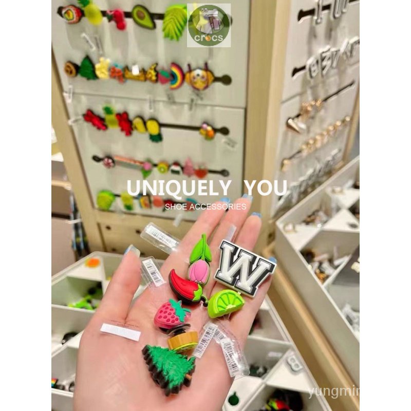 ใหม่ อุปกรณ์เสริมหัวเข็มขัด สําหรับรองเท้า Crocs Jibbitz Charms