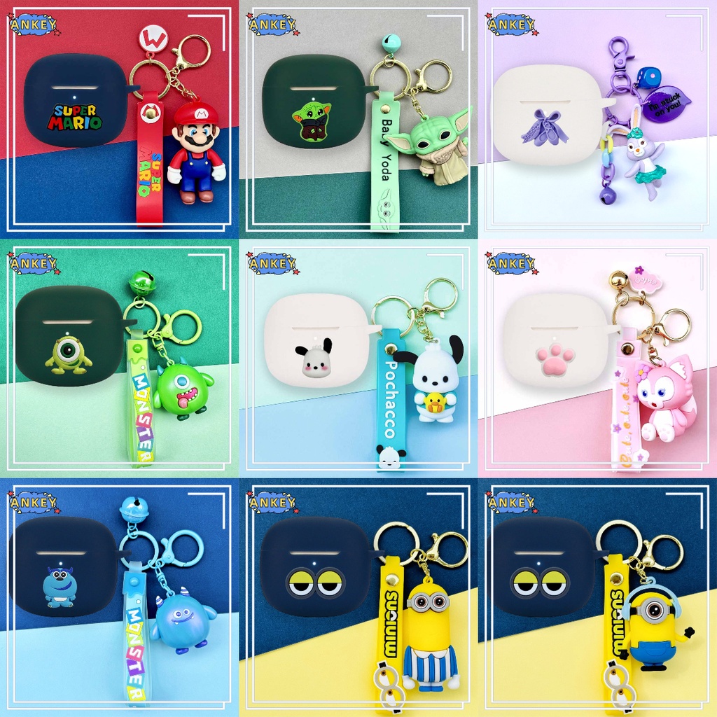 เคสหูฟังซิลิโคนนิ่ม ลายสุนัข พร้อมจี้ สําหรับ Edifier TWS W320TN W220T W200T Mini