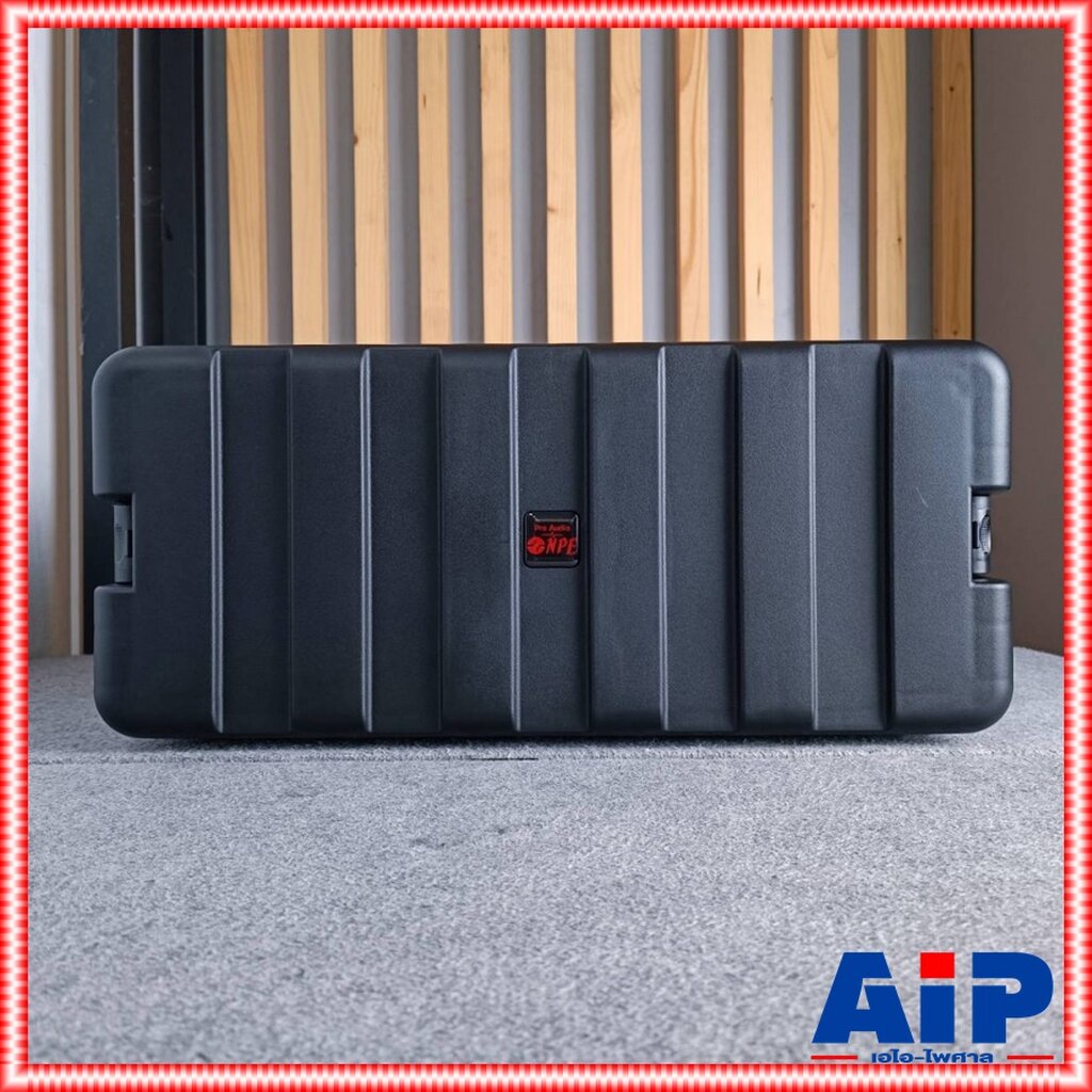 NPE PP-4U RACK ลึก19นิ้ว แร็คพลาสติก Polypropylene (PP) พลาสติกหล่ออย่างดี เอ็นทีเอส แร็คใส่อุปกรณ์ 