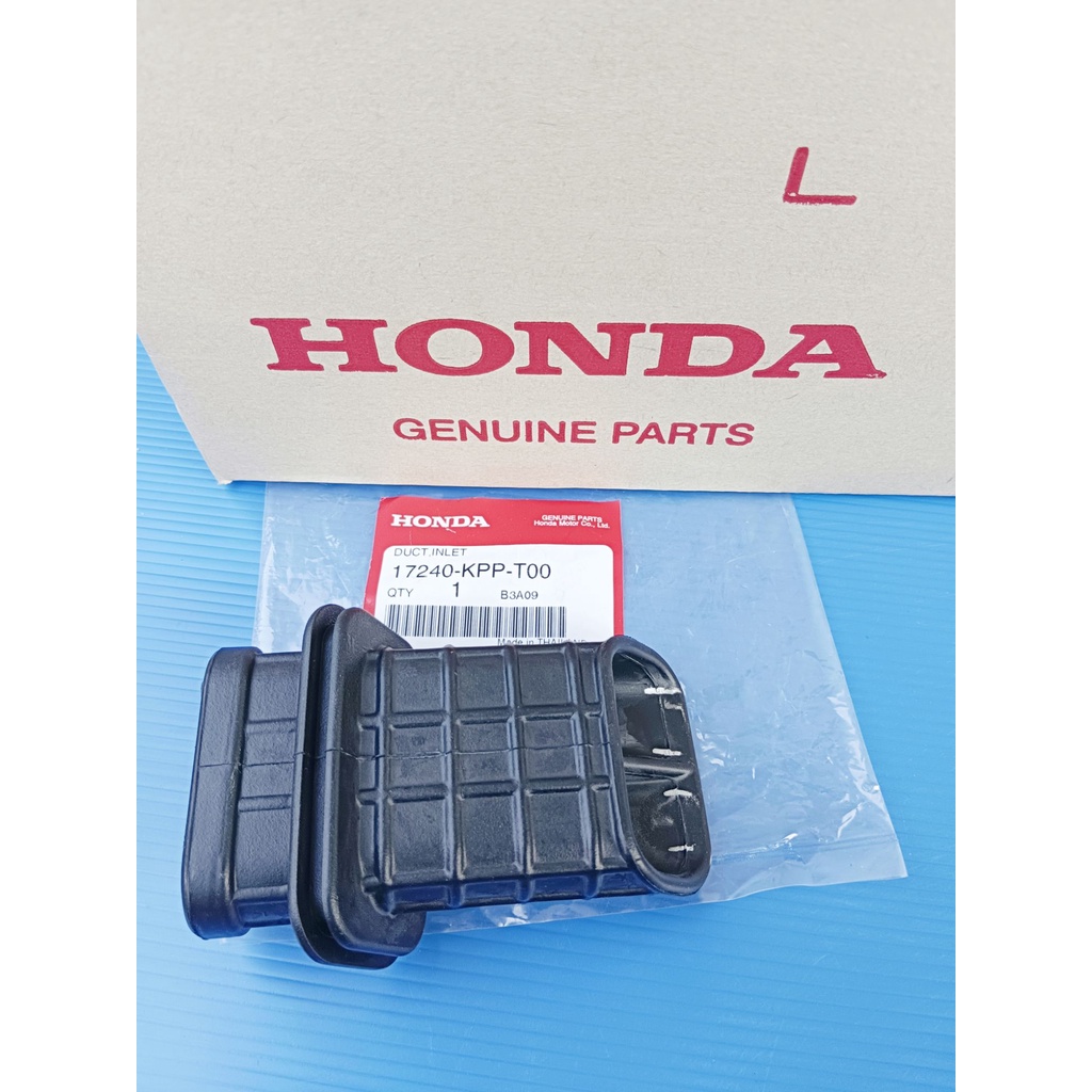 17240-KPP-T00ท่อทางเข้าอากาศแท้HONDA CBR150Rปี2011-2017()1ชิ้น