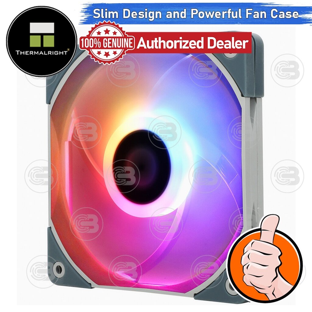 [CoolBlasterThai] Thermalright TL-C12015S A-RGB Slim Fan Case (size 120 mm.) ประกัน 3 ปี