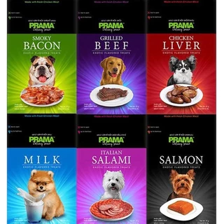 Prama Delicacy Snack ขนมสุนัข พราม่า เดลิคาซี่ สแน็ค 60-70 กรัม