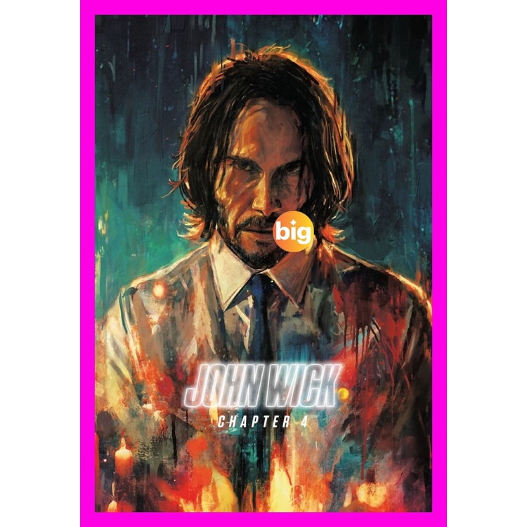 DVD เสียงไทยมาสเตอร์ แรงกว่านรก 4 John Wick Chapter 4 (2023) หนังดีวีดี
