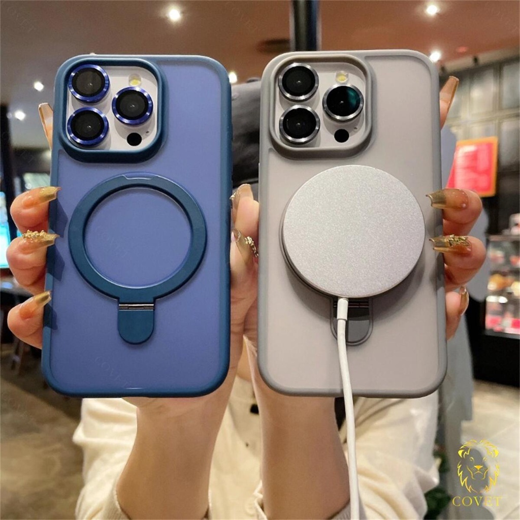 YUFU เคสโทรศัพท์มือถือแบบแข็ง กันกระแทก กันรอยเลนส์กล้อง แม่เหล็ก หรูหรา สําหรับ IPhone 16 15 14 13 12 11 Pro Max รูปที่ 8