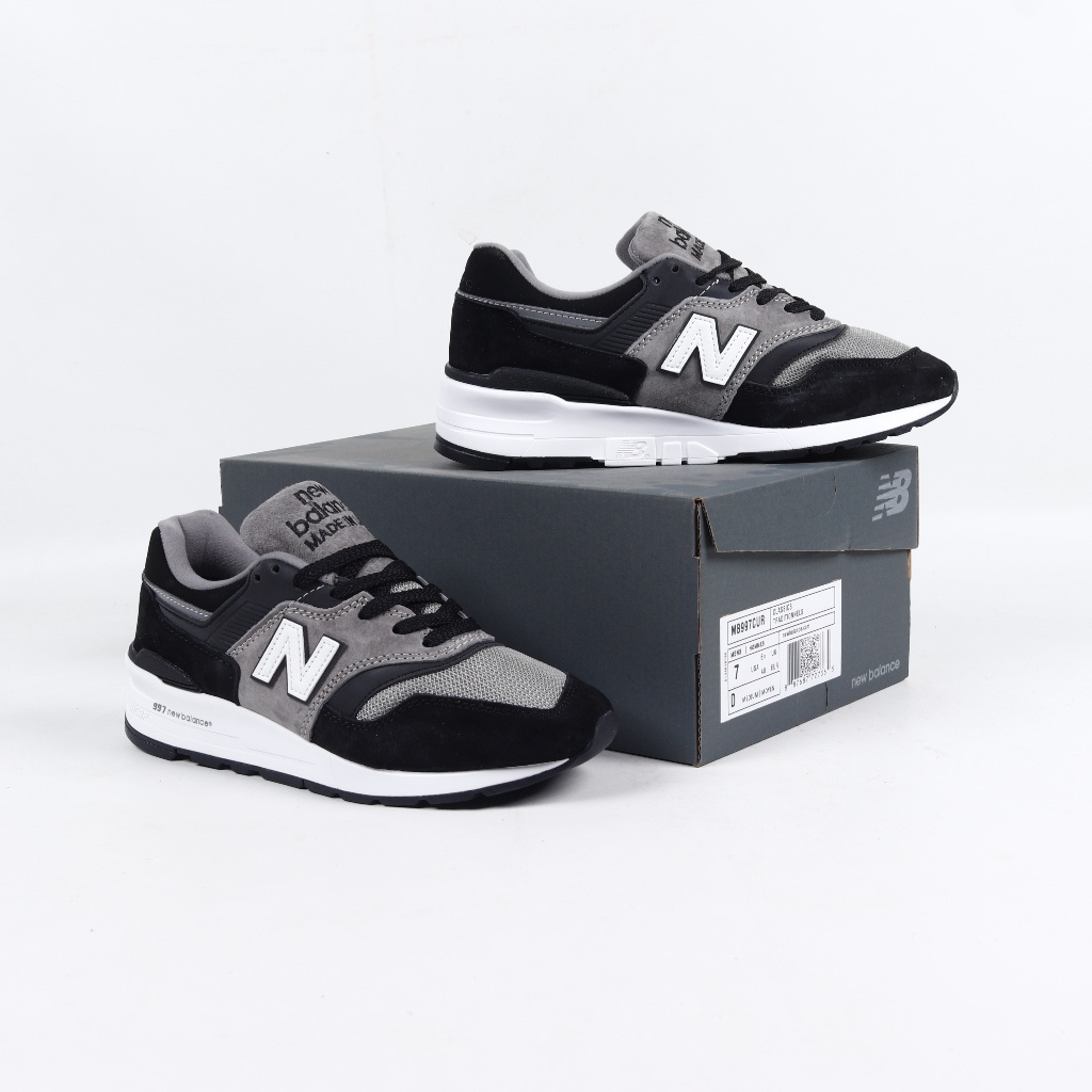 (SLPRDS) Sepatu New Balance 997 CUR สีดำสีเทา - NB 997 Sneakers