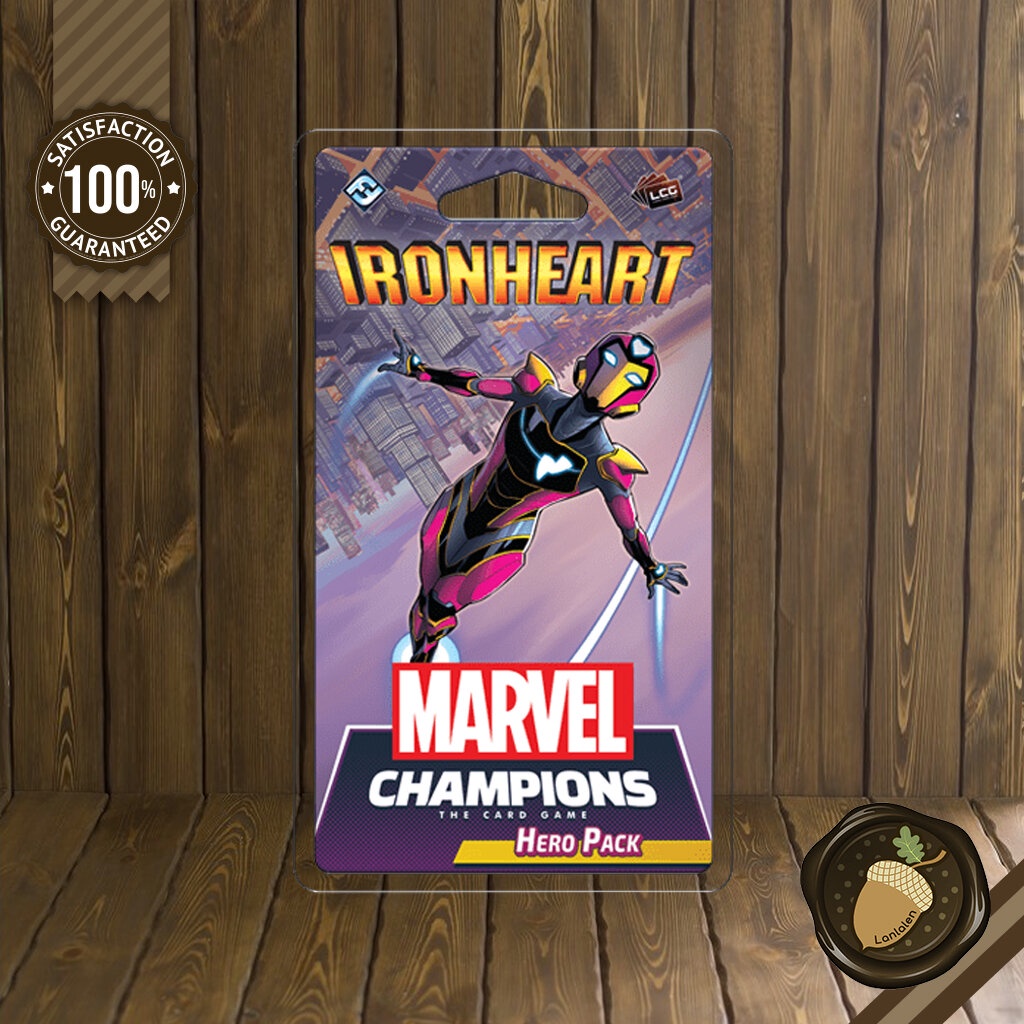Marvel Champions: Ironheart Hero Pack ส่วนเสริม บอร์ดเกมแท้ คู่มือภาษาอังกฤษ