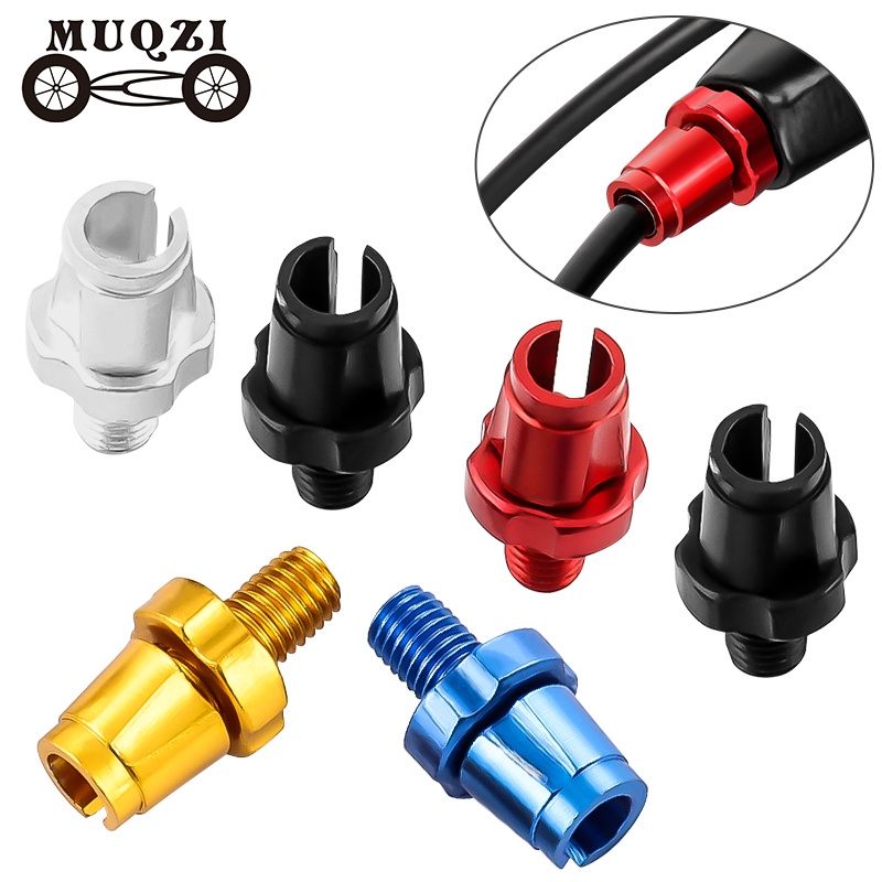 Muqzi 2pcs M7 M10 เบรค Handle Lever ปรับสกรูเบรค Lever Bolts ถั ่ ว Mountain จักรยานขี ่ จักรยาน Accessorie