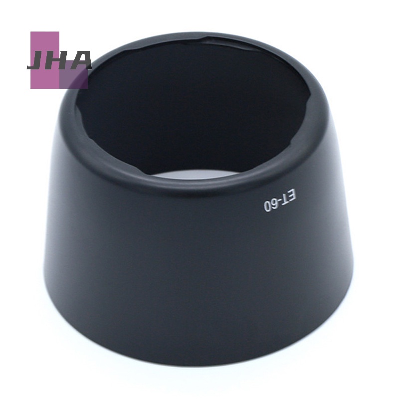 [JHA] เลนส์ฮู้ด ET-60 ET60 แบบเปลี่ยน สําหรับ EF 75-300 มม. 90-300 มม. 55-250 มม. f/4-5.6 ใหม่