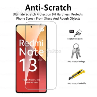 2in1 แก้วป้องกันฟิล์มสําหรับ Xiaomi Redmi หมายเหตุ 14 13 Pro Plus 13Pro + 14Pro + Note13Pro Note14Pro 4G 5G 9H HD ด้านหน้าโทรศัพท์ฟิล์มกระจกนิรภัยป้องกันหน้าจอกล้องด้านหลังเลนส์ฟิล์ม